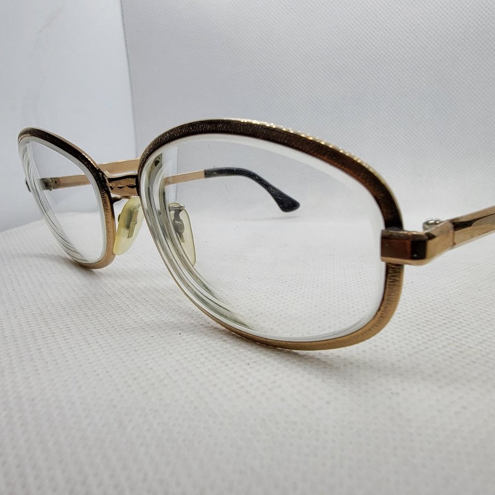 Vintage W.H. 12K GP Unisex Eyeglasses Frame Italy